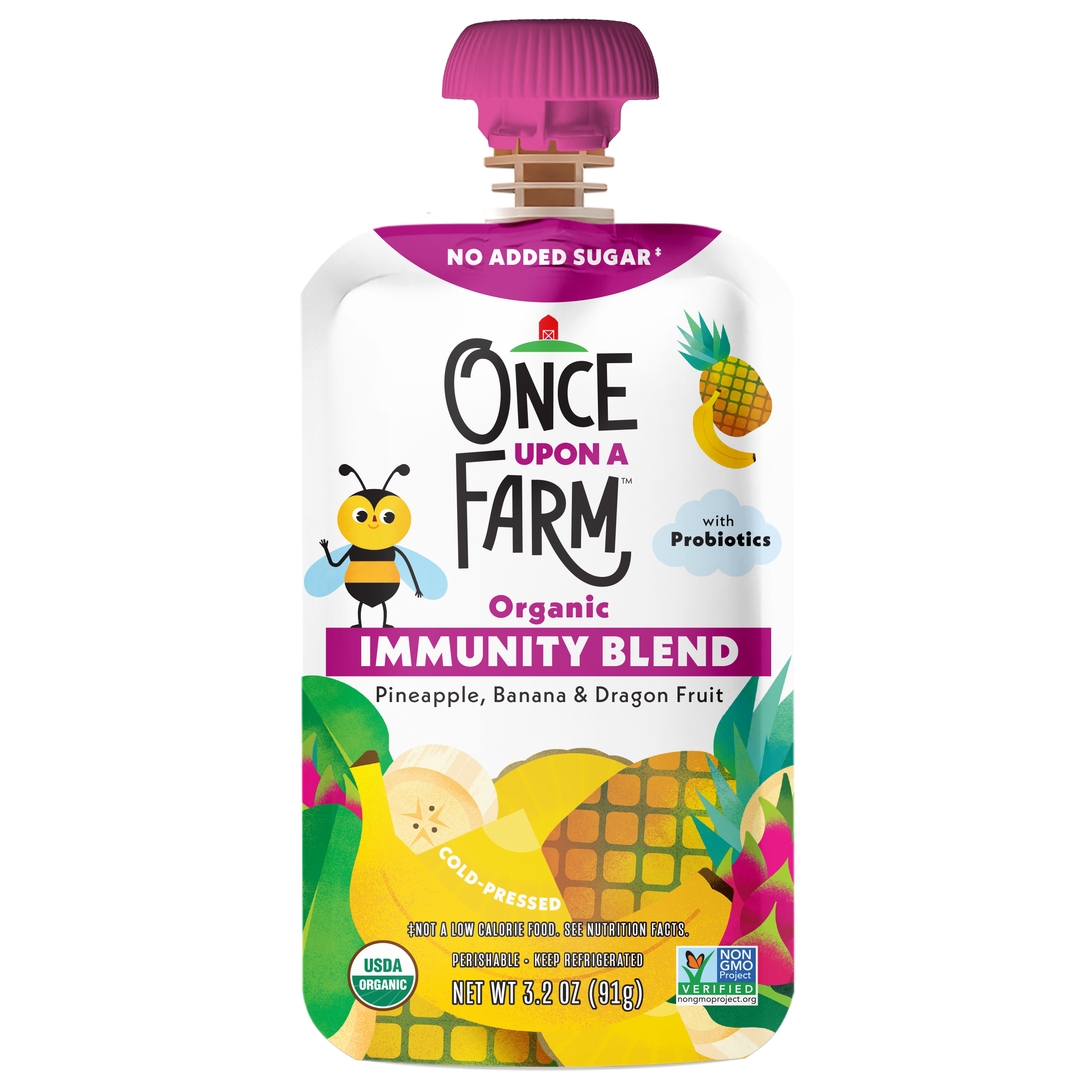 Pineapple, Banana & Dragon Fruit Immunity Blend - 61551010-32A
