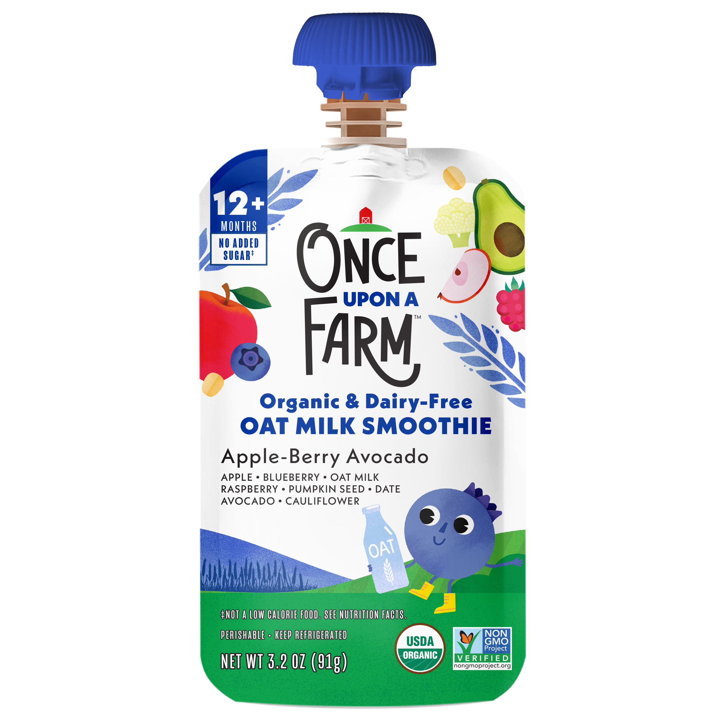 Apple-berry Avocado Oat Milk Smoothie - 61725010-32A