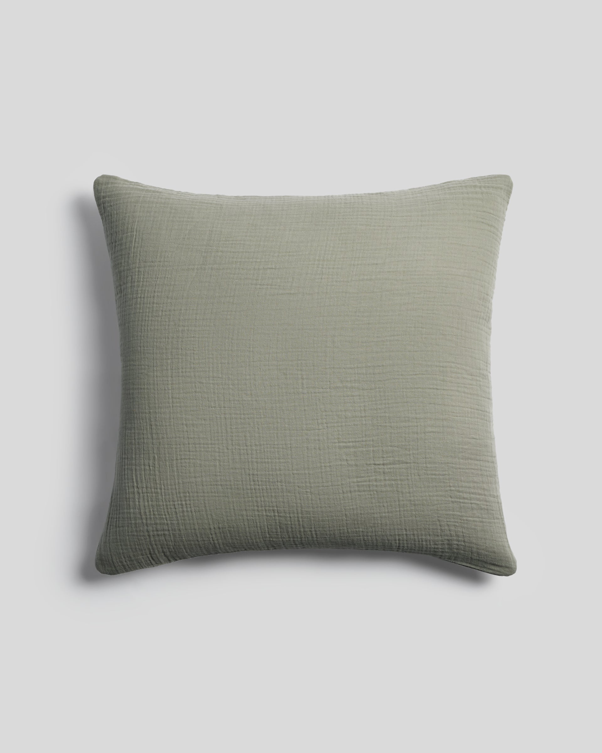 Organic Cloud Cotton Euro Sham in Moss | Parachute Home