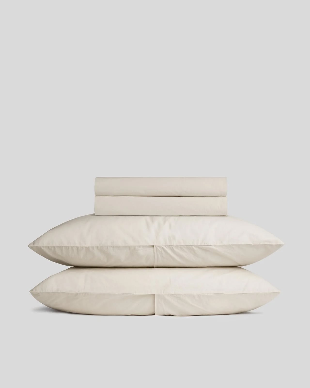 Percale Sheet Set in Bone size King Back Envelope | Parachute Home