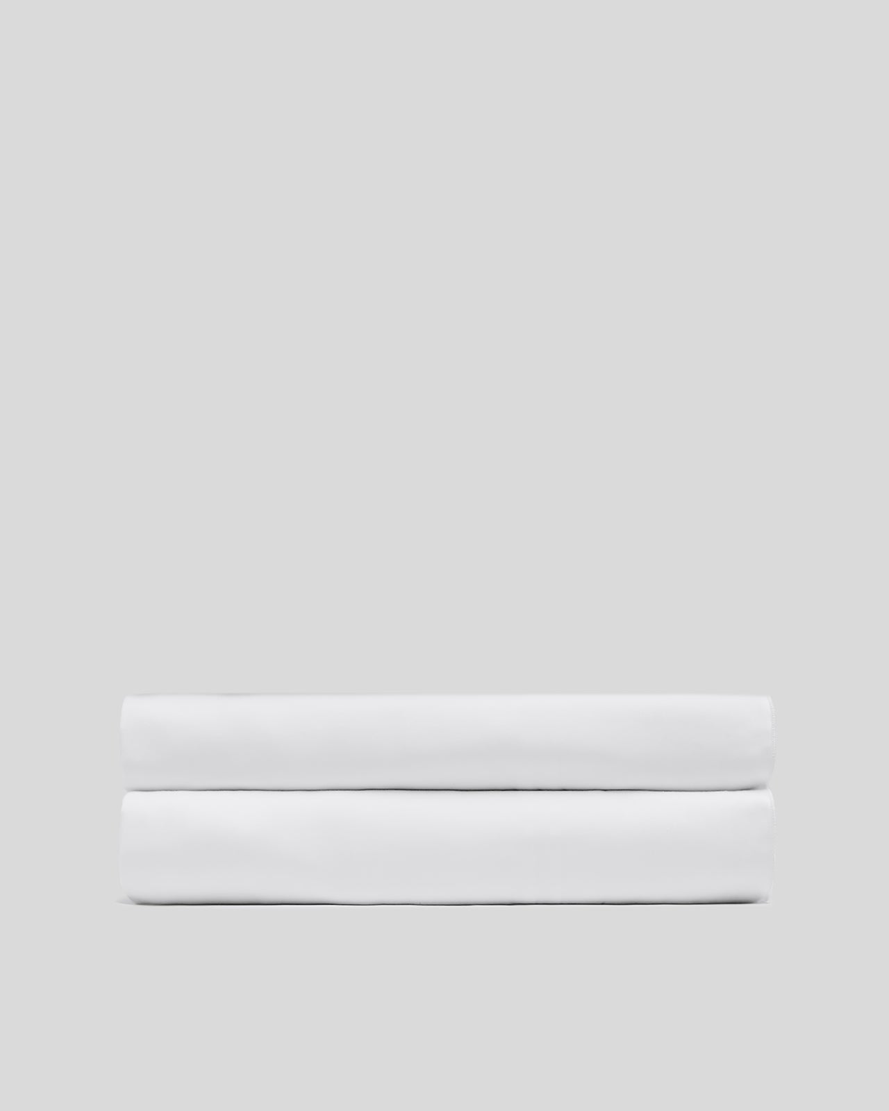 Sateen Fitted Sheet in White size Queen | Parachute Home