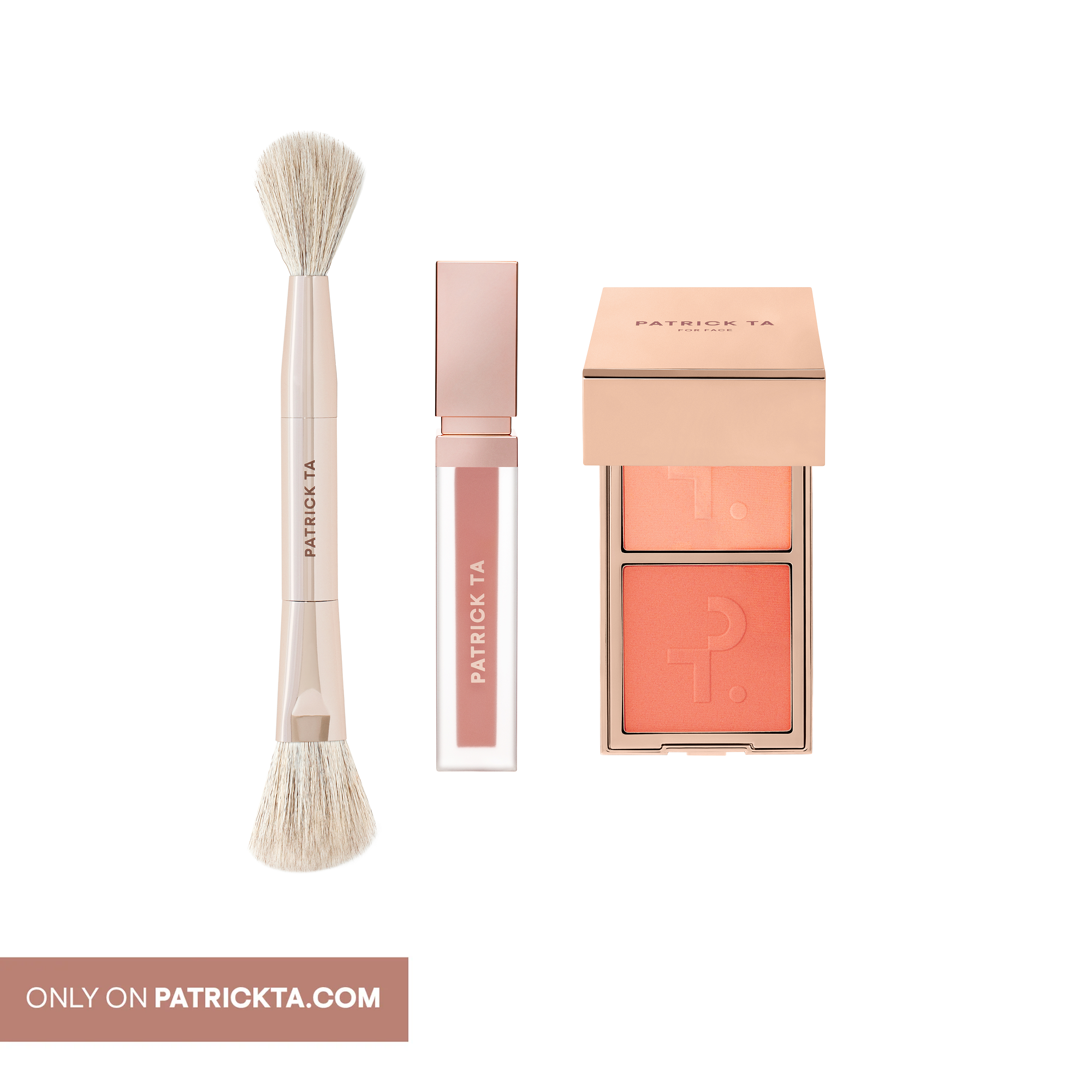 Transition Blush & Brush Set - Shy at First (Pink) / Between Us (Lilac)