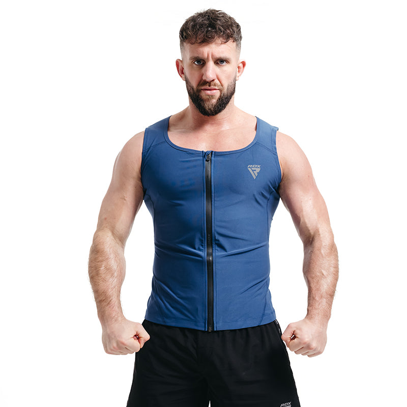 Gilet da uomo con cerniera RDX