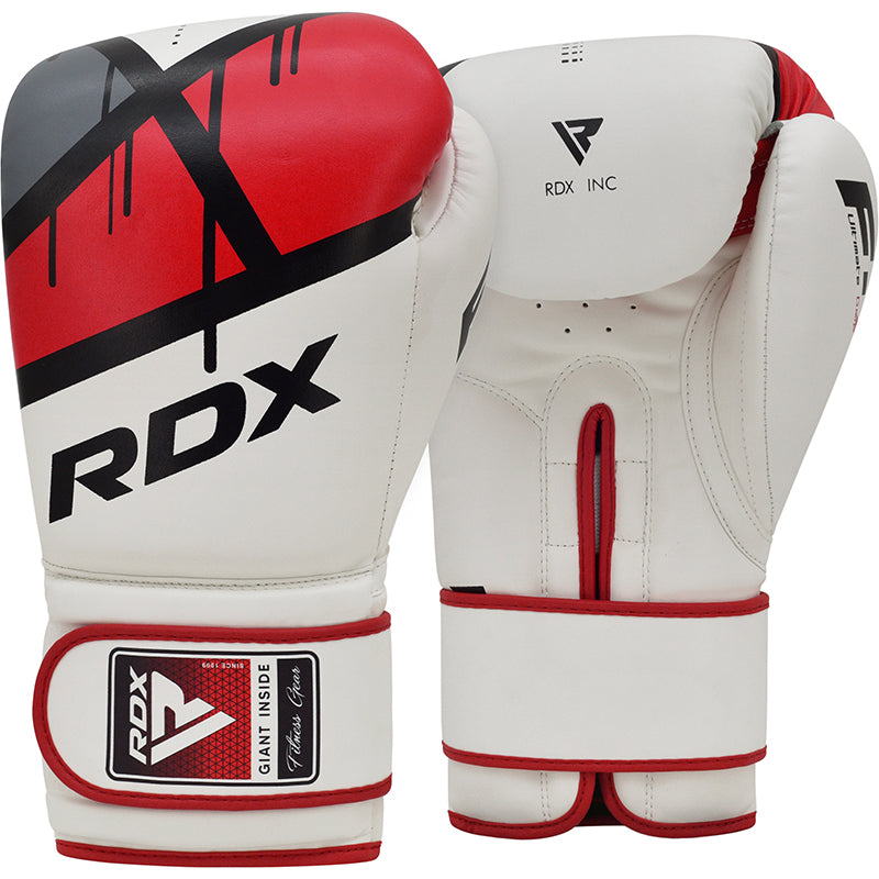 RDX F7 Ego Boxing Gloves Red / 8oz