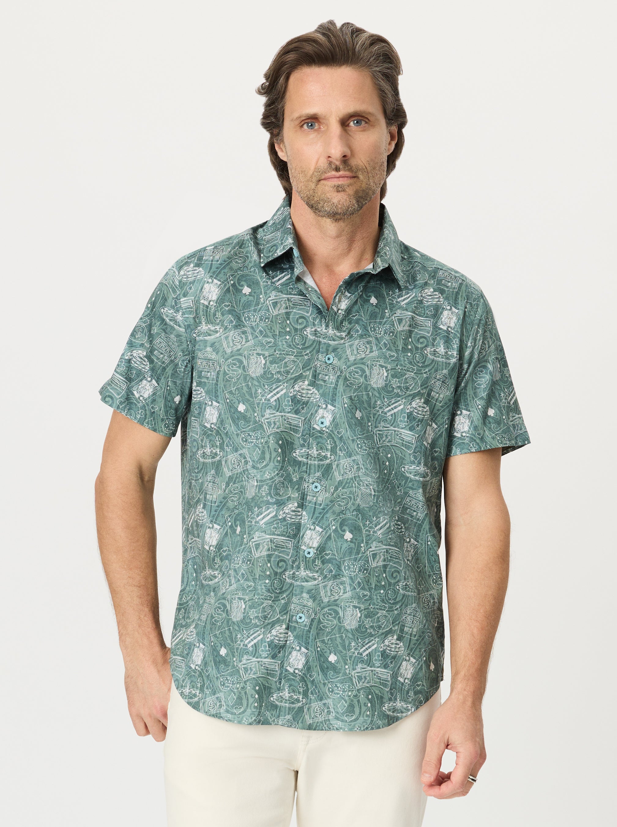 Robert Graham The Vault Short Sleeve Button Down Shirt