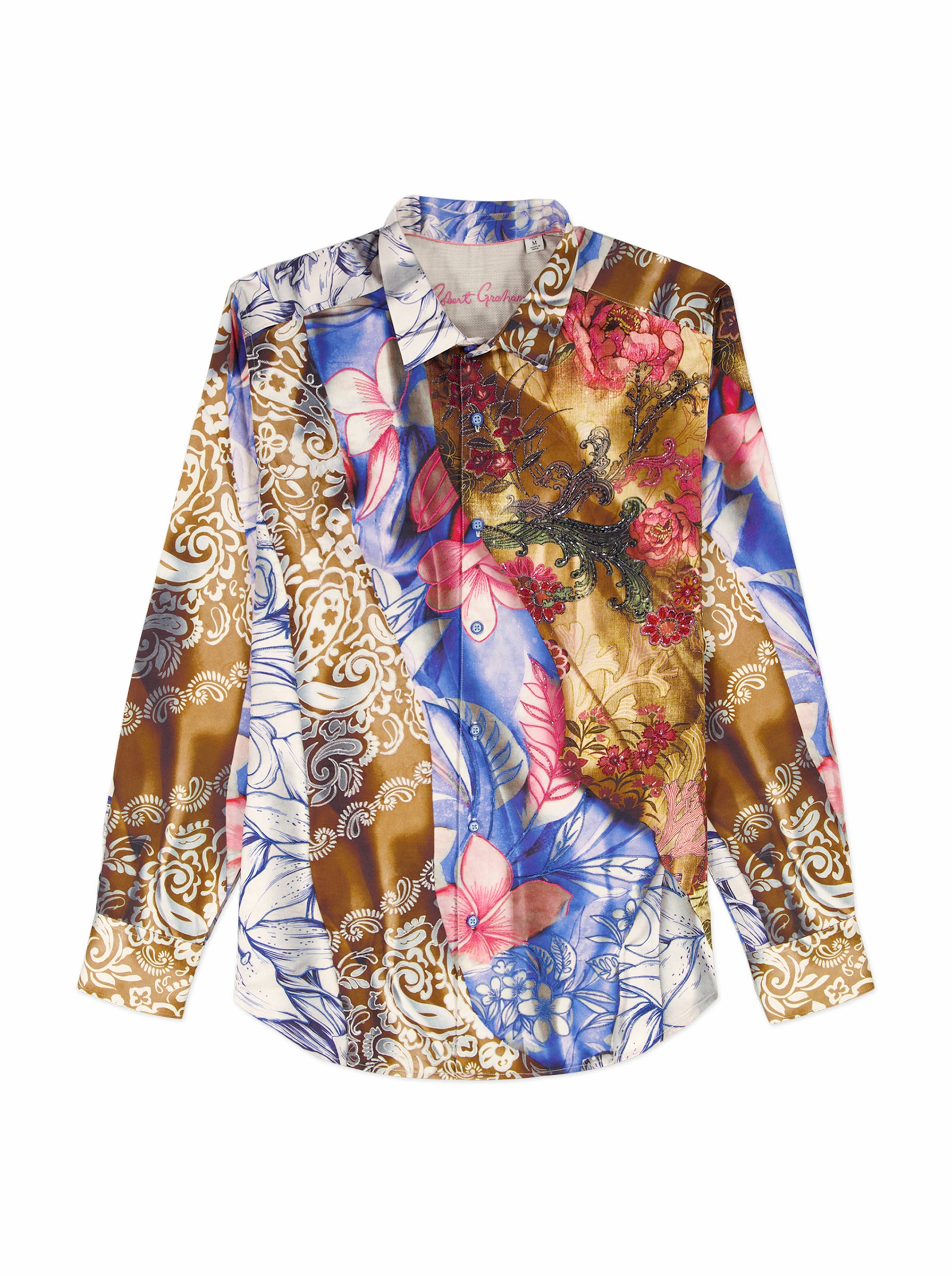Robert Graham Mendiburu Long Sleeve Button Down Shirt
