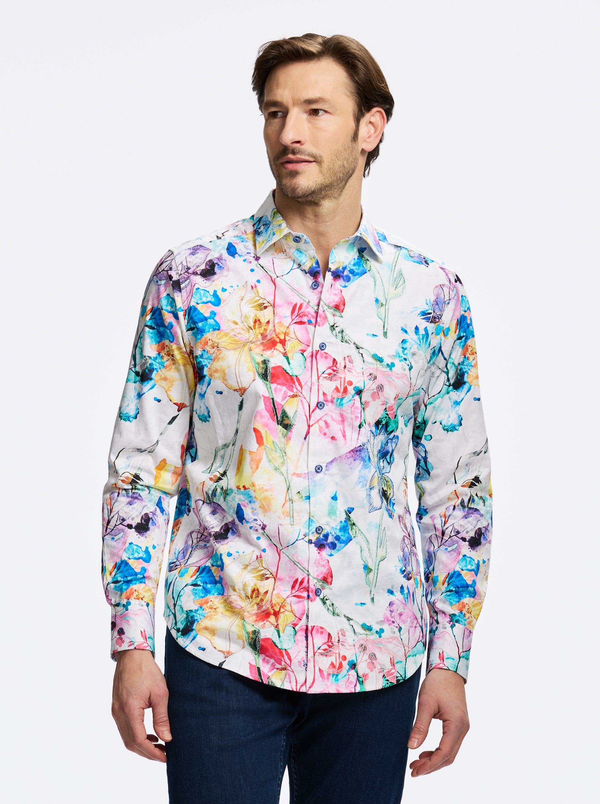 Robert Graham Cypremort Long Sleeve Button Down Shirt