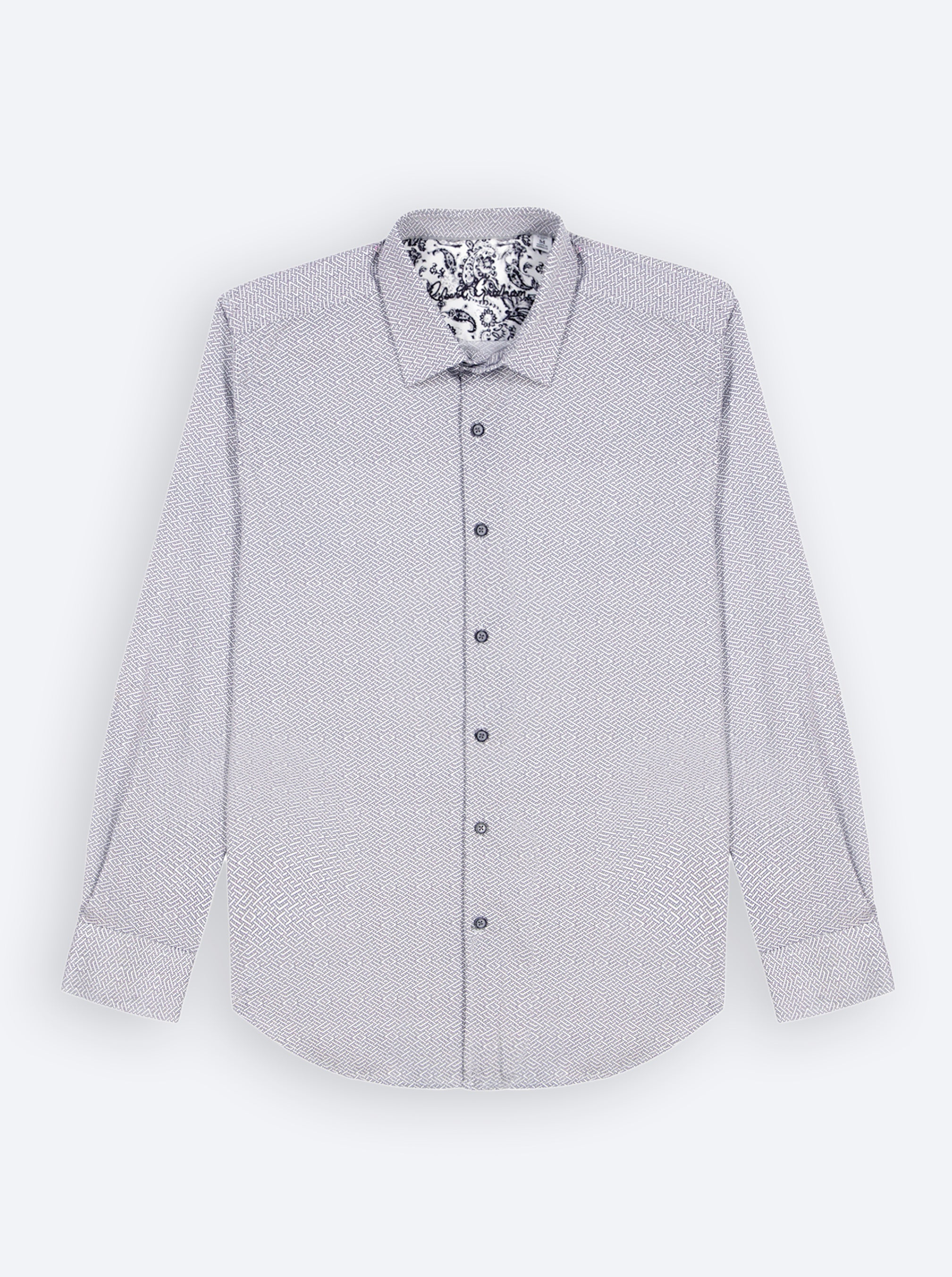 Robert Graham Cheslyn Long Sleeve Button Down Knit Shirt