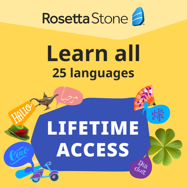 Rosetta Stone Lifetime Unlimited Plan