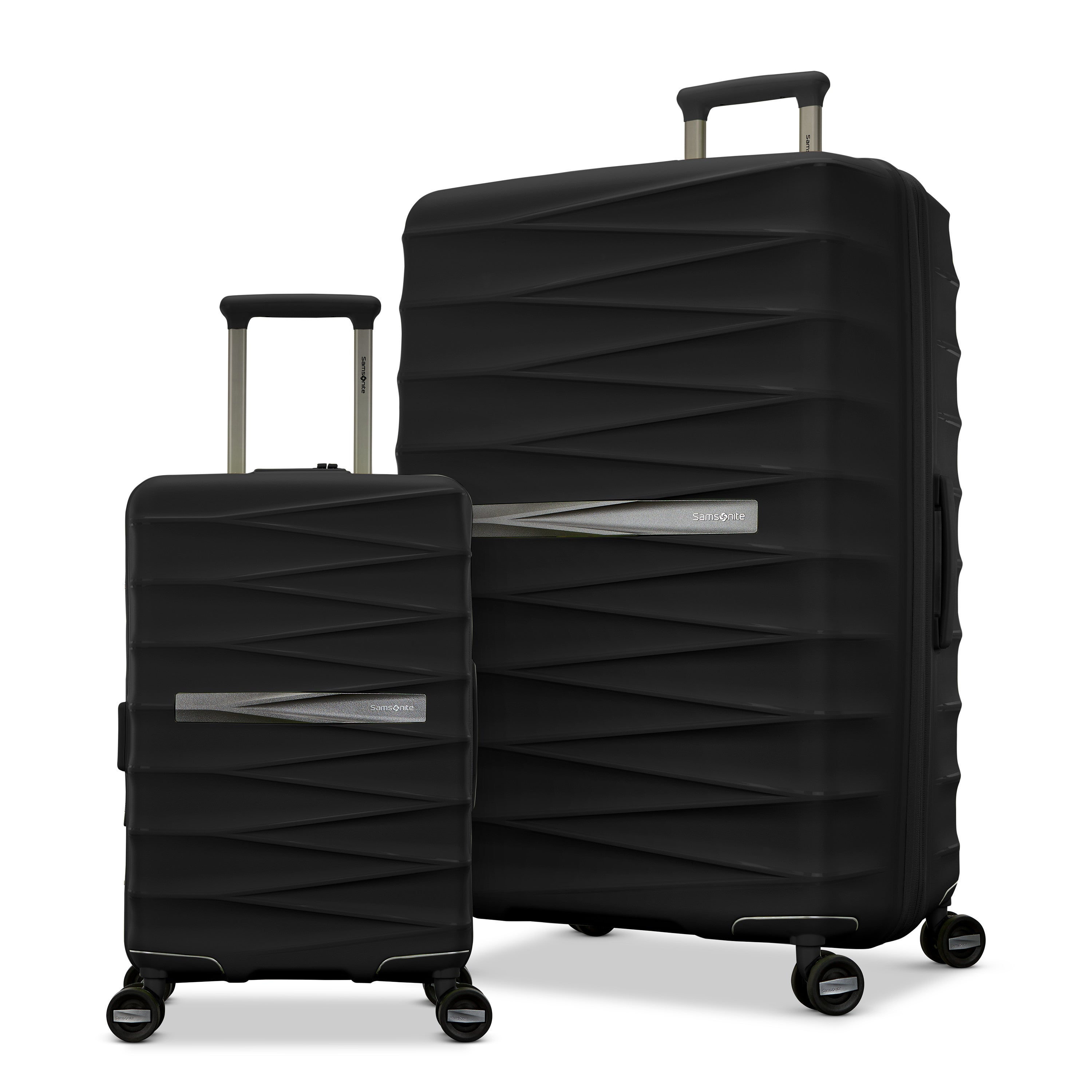 Venue X 2 Piece Set (Co/l) | Black | Luggage Set from Samsonite