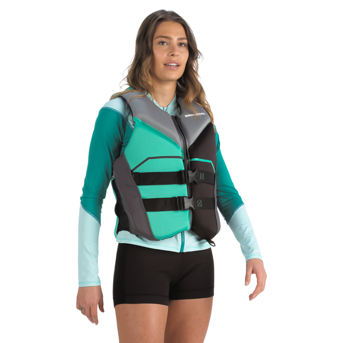 Sea-Doo Unisex Freedom PFD/Life Jacket / Teal / XL