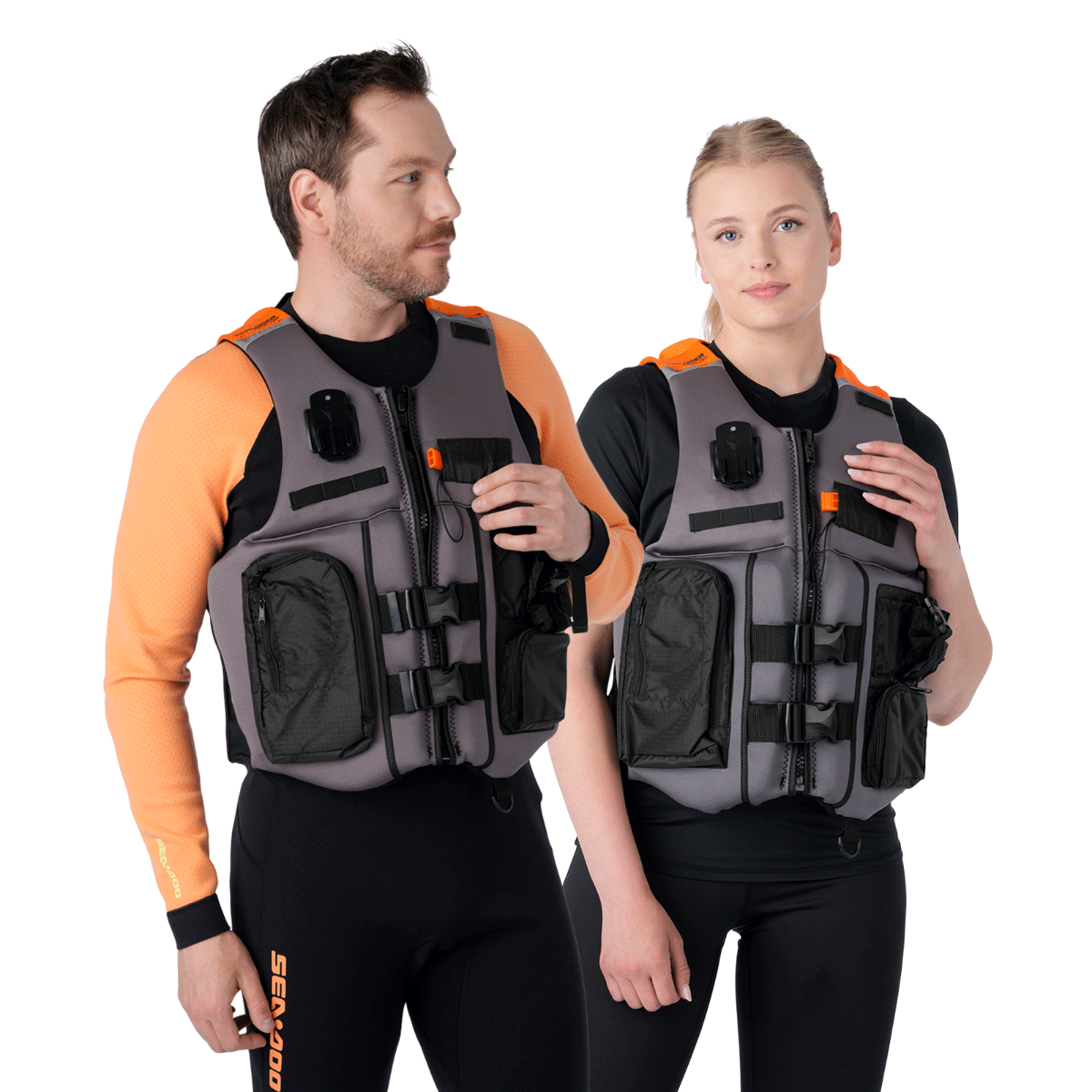Sea-Doo Unisex Explorer Airflow PFD/Life Jacket (US/CA) / Orange / S