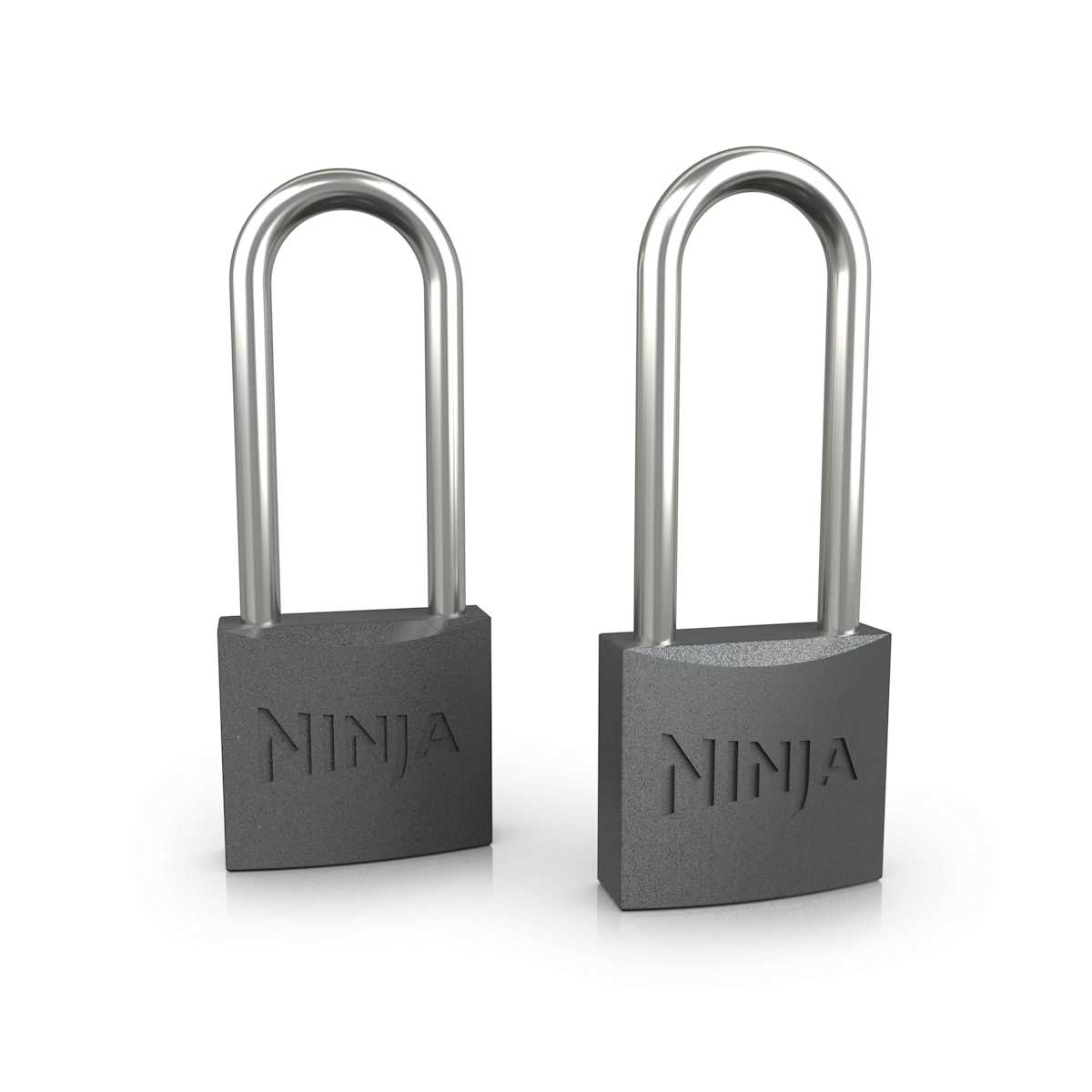 Ninja FrostVault Perfect-Fit Padlocks, 2-Pack in Black | XSKPADLOCK | SharkNinja