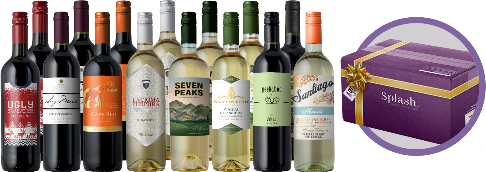 The Splash Gift Subscription - All-White / 15 Bottles / Vineyard