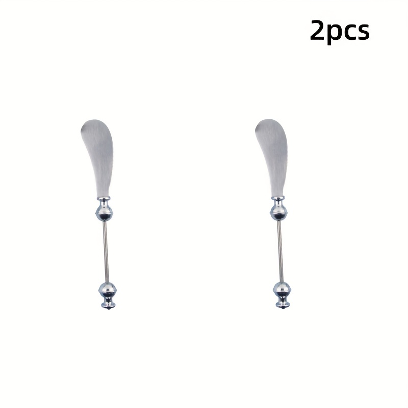 TEMU 2pcs Of Diy Bead Applicators For Kitchen Utensils, Easy To Eat And For . Cheese Tools For Cutting, Practical And Decorative For Home Use