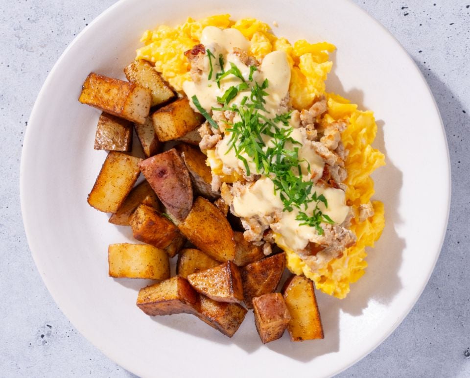 Eggs &amp; Turkey Smokey Benedict