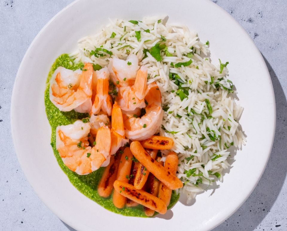 Green Curry Shrimp