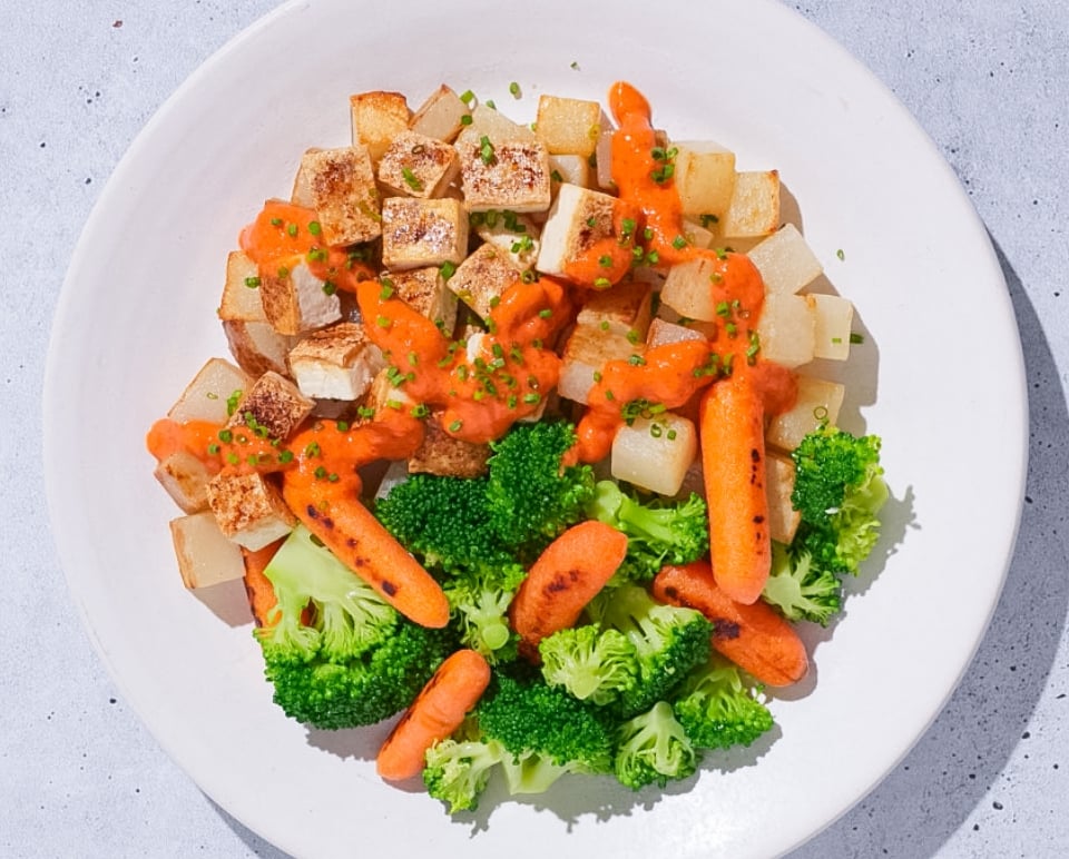 Romesco Tofu