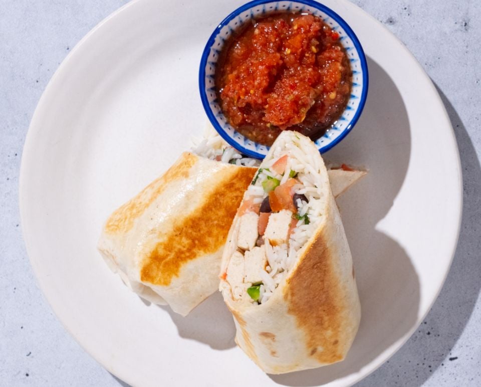 Tex Mex Veggie Burrito