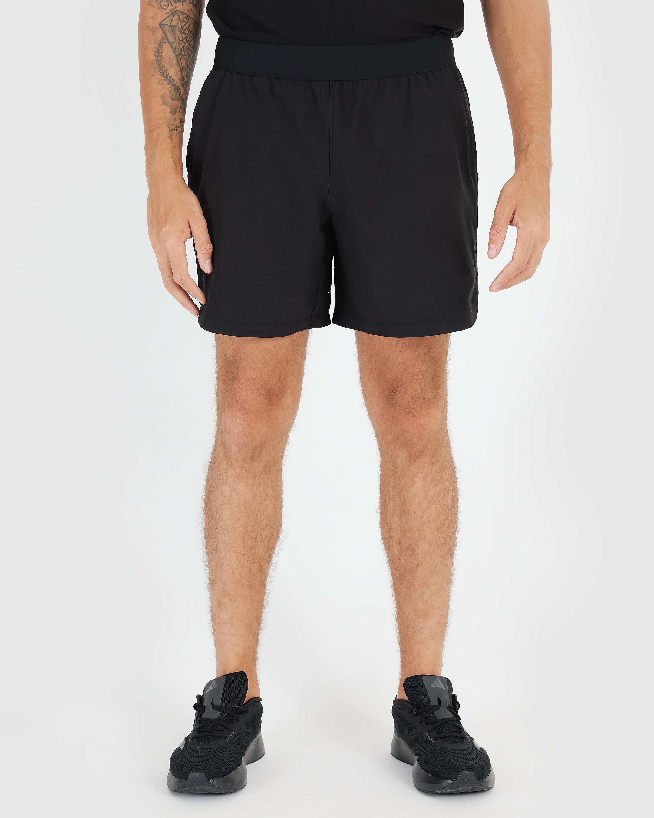 True Classic 7" Black Active Training Shorts | XL