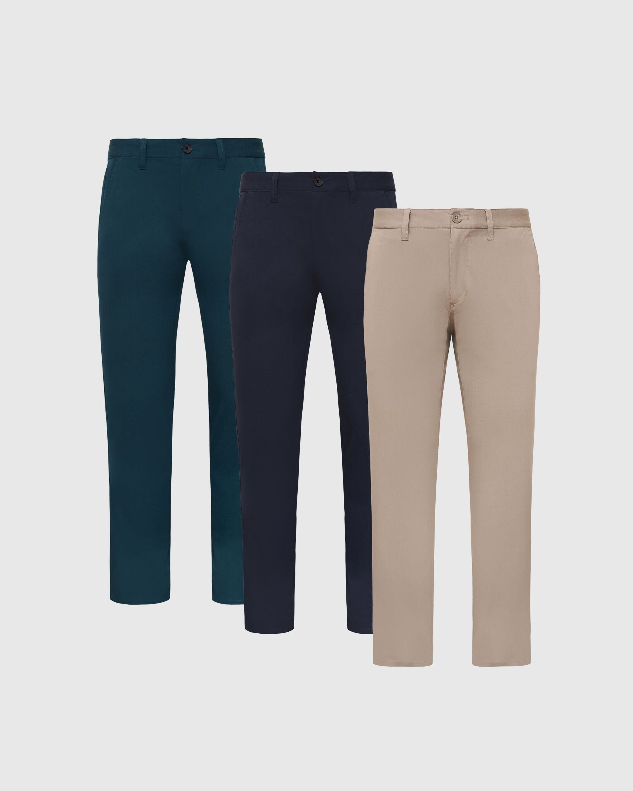True Classic Multicolor Everyday Chino 3-Pack | 34