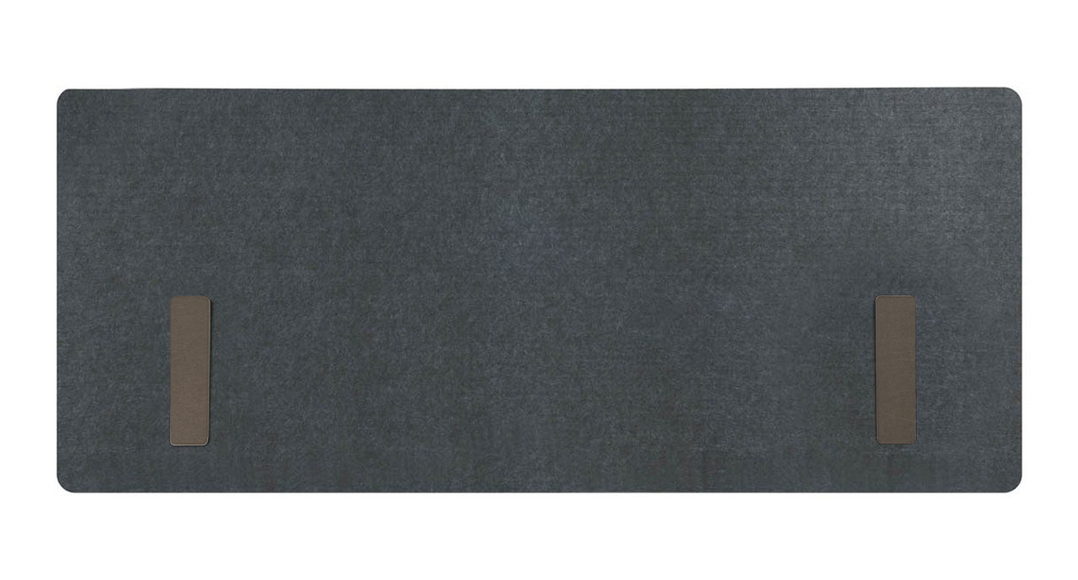 72"  - Dark Gray - Industrial Style hardware