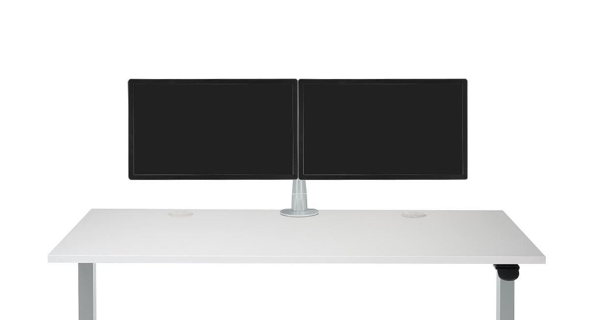 Discounted UPLIFT Range Dual Monitor Arm - Gray