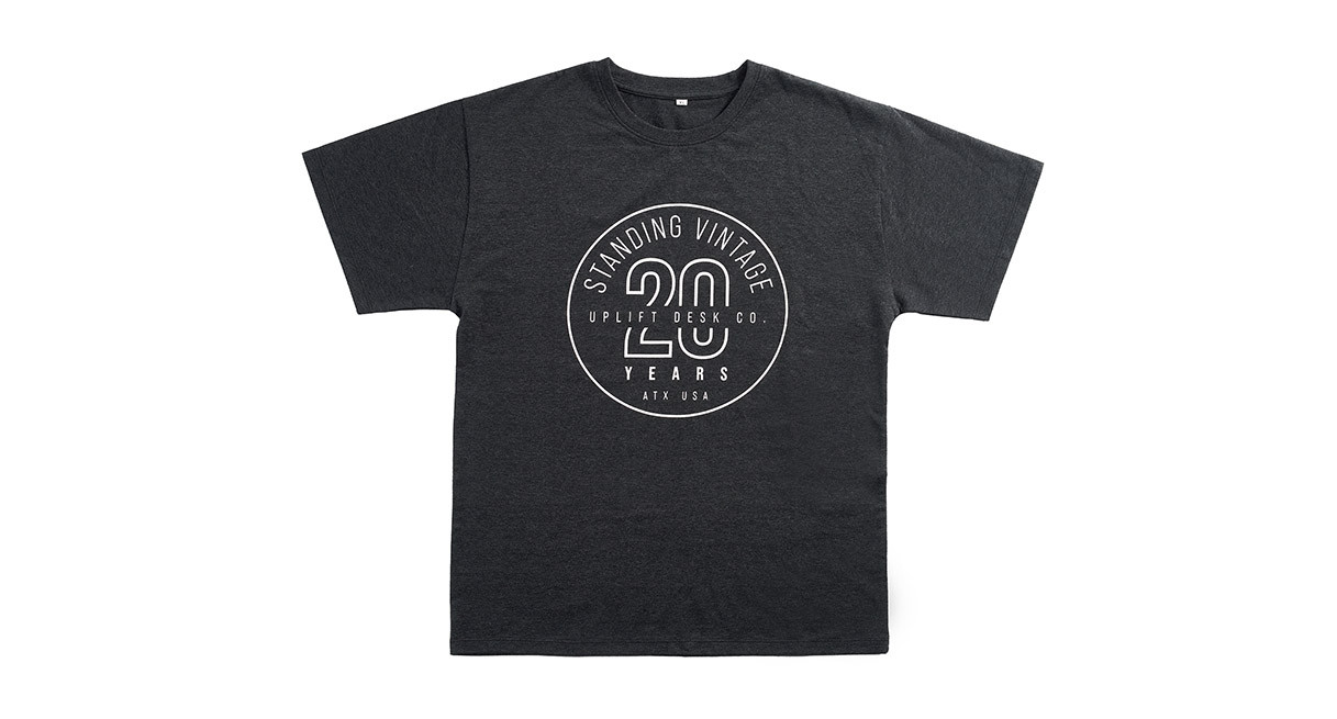 Free Item - 20 Year Anniversary UPLIFT Desk T-Shirt - Large