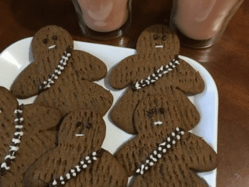 The Force Is Strong with These Chewie Cookies!