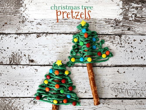 It’s Time to Make Some Christmas Tree Pretzels