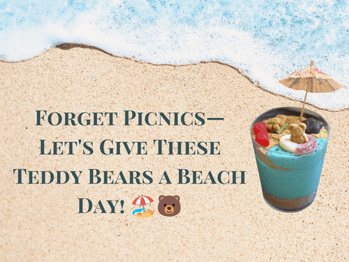 Forget Picnics—Let's Give These Teddy Bears a Beach Day! 🏖️🐻