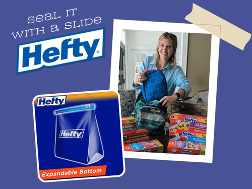 Back-to-School Organization with Hefty® Slider Bags: Military Family Edition