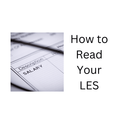Military Pay and Entitlements – How to Read Your LES