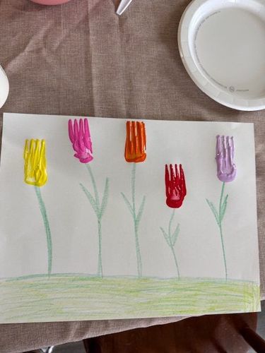 Fun Fork Flowers
