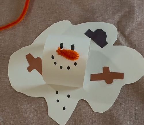 Melting Snowman Craft