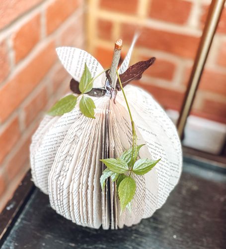 DIY Pumpkin Book