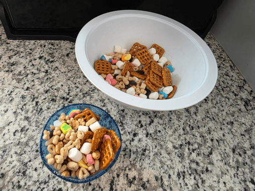 Let's Make This Super Easy Lucky Leprechaun Snack Mix
