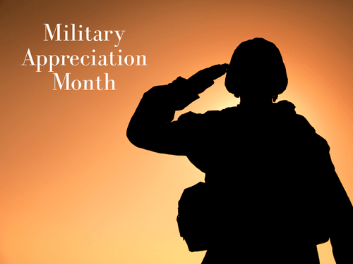 May Is Military Appreciation Month
