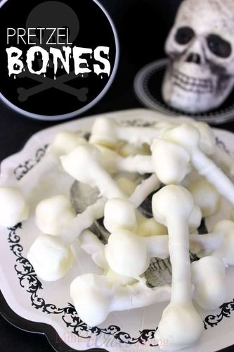 How To Make Pretzel Funny Bones for Halloween