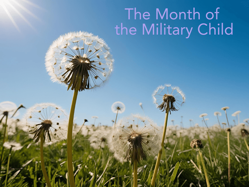 April is The Month of the Military Child