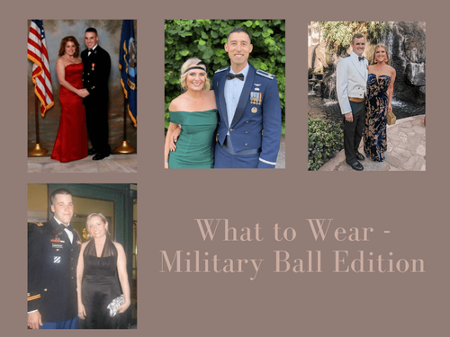 What To Wear – Military Ball Edition