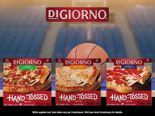 Your MVP: DiGiorno® Hand-Tossed Pizza 🏀🍕