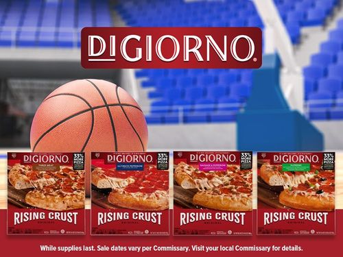 Tip-off Ready: DiGiorno® Rising Crust Pizza