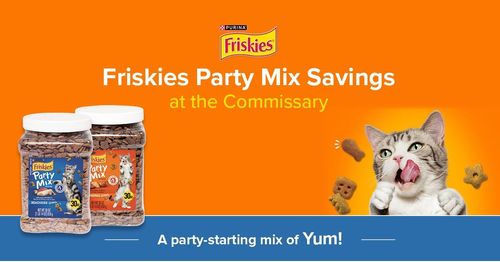 A Purr-fectly Spooky October with My Friskies Party Mix