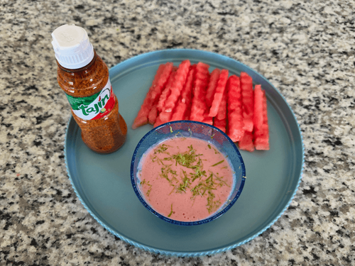 Let’s Make A Yummy Strawberry Dip for Our Watermelon Fries